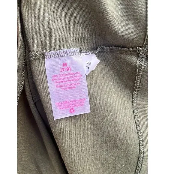 NWT Solid Olive green t-shirt, layering, Junior, Medium Size 7- 9 - Picture 6 of 6